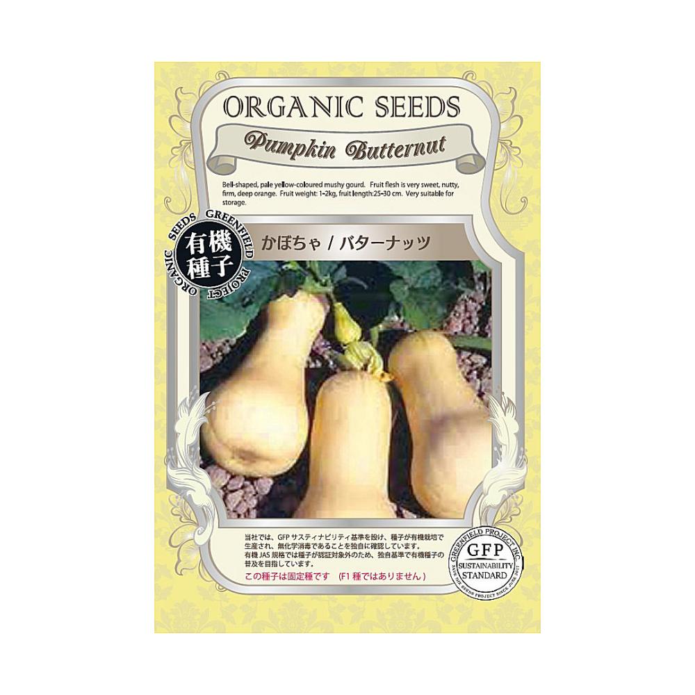 有機種子　かぼちゃ／バターナッツ