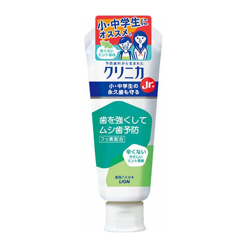 ライオン　クリニカＪｒ．ハミガキ　やさしいミント　１００ｇ