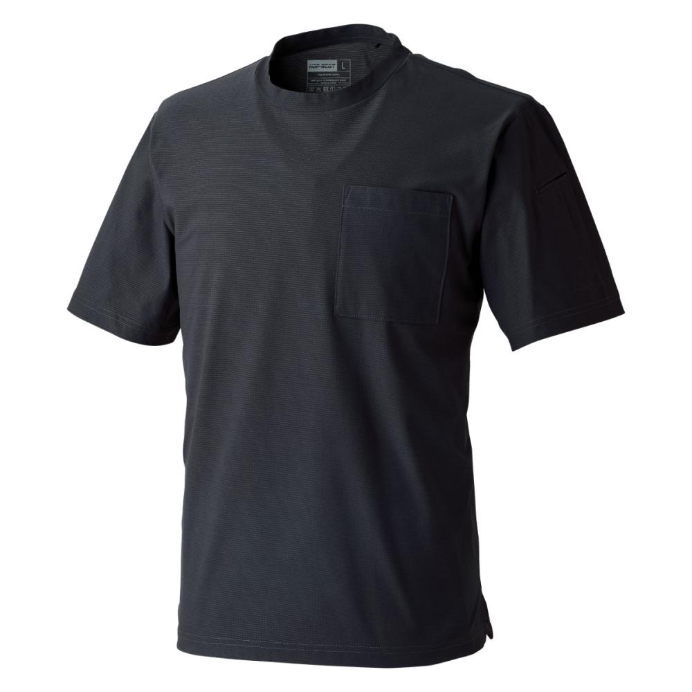 ＨＯＰ－ＳＣＯＴ　ＵＶドライストレッチ半袖Ｔシャツ　Ｂ・ブラック　Ｌ　７００４１４