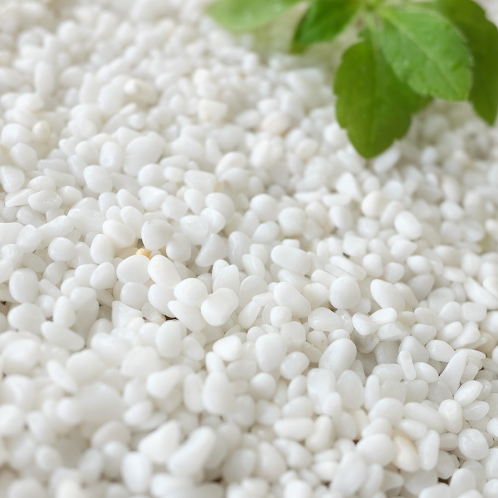 大光産業（ＴＡＩＫＯＨ）　高級白玉石　白仙　１分　３－６ｍｍ　１０ｋｇ