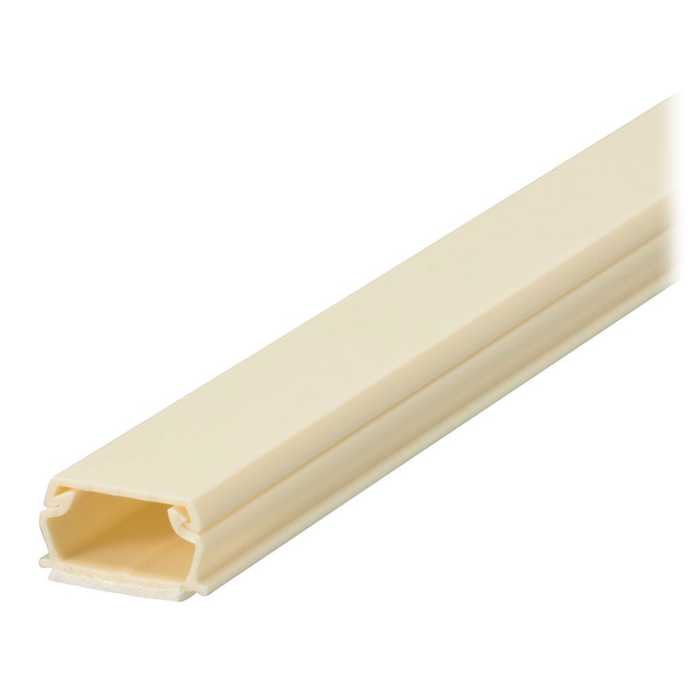 オーム電機　テープ付ＡＢＳモール　２号　９１ｃｍ　ミルキー