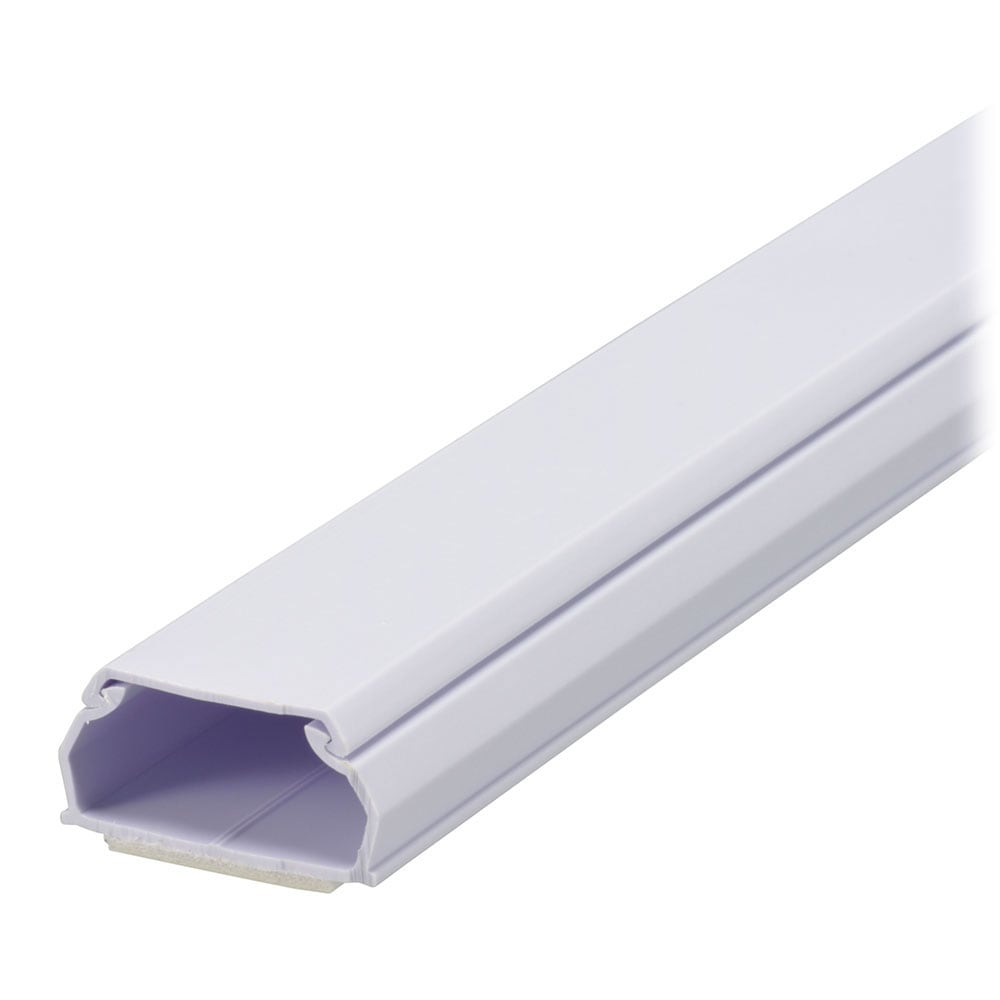 オーム電機　テープ付ＡＢＳモール　３号　９１ｃｍ　白