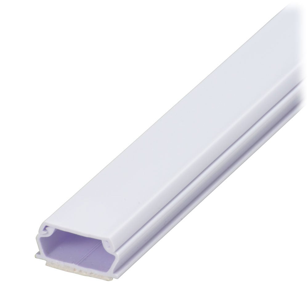 オーム電機　テープ付モール　２号　９１ｃｍ　白　１０本入り