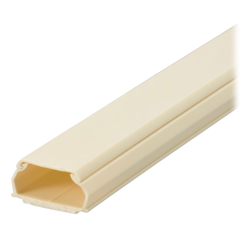 オーム電機　テープ付モール　３号　９１ｃｍ　ミルキー　１０本入り