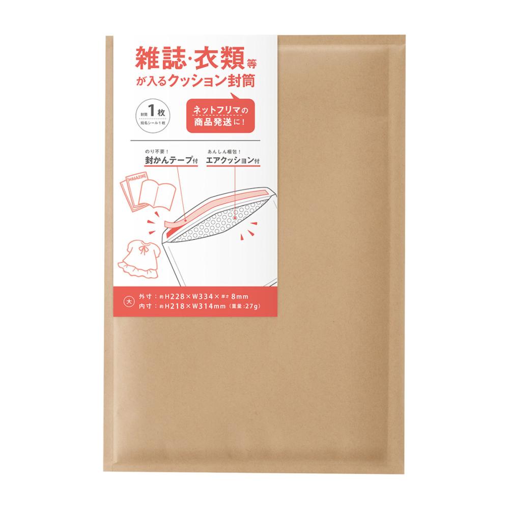 マルアイ　クッション封筒　ＦＡ１４０Ｅ　宛名シール