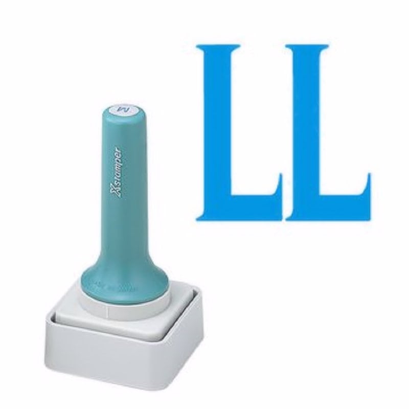 シヤチハタ　等級表示印　ＬＬ　特角５０