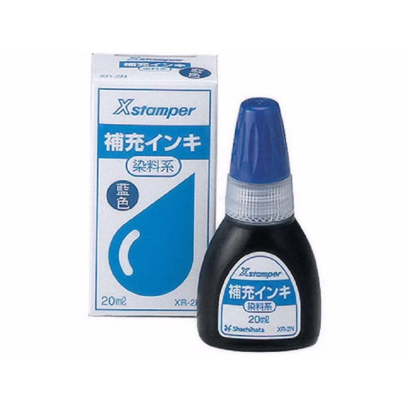 シヤチハタ　染料系インキ　藍　２０ｍＬ　Ｘ－３００