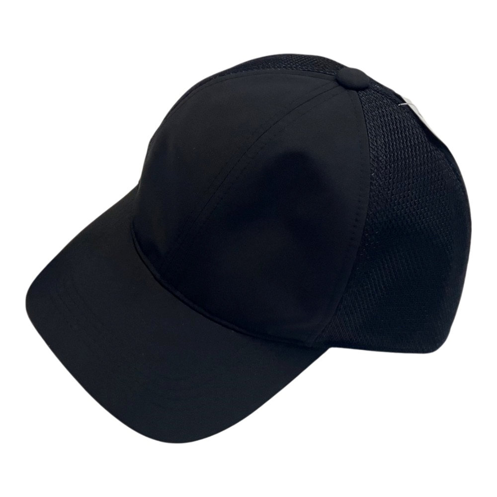 ＨＵＲＵＨＩＥ　ＣＯＭＰＡＣＴ　軽量メッシュキャップ　ブラック