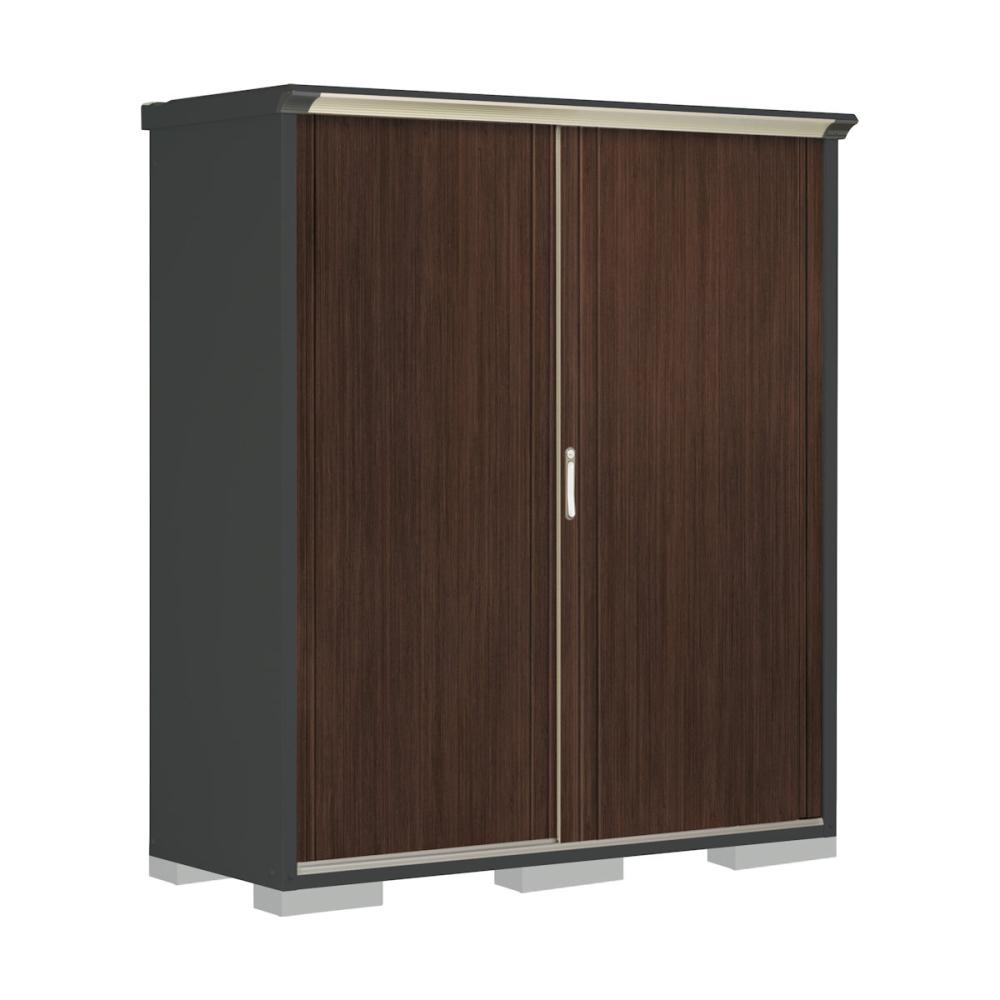 タクボ物置　ペインタ　（ＧＰ）　本体アイボリーブラック　間口１７０×奥行６５×高さ１９０ｍｍ　たて置きタイプ　ＷＴブラックチェリー　ＰＹ－１７６ＡＴＥ６