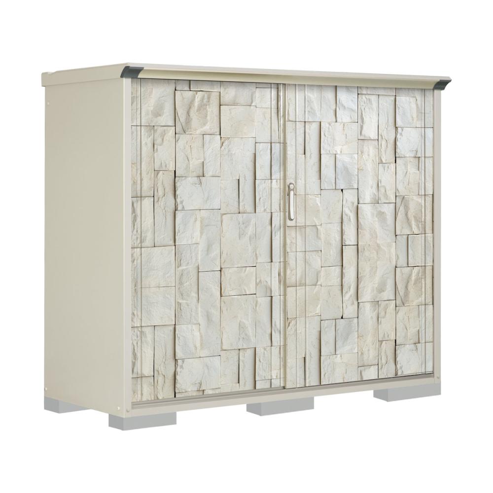 タクボ物置　ペインタ　（ＧＰ）　間口１８８×奥行７５×高さ１６０ｍｍ　全面棚タイプ　ＷＴグレー　Ｐ－１９７ＢＦＥ４