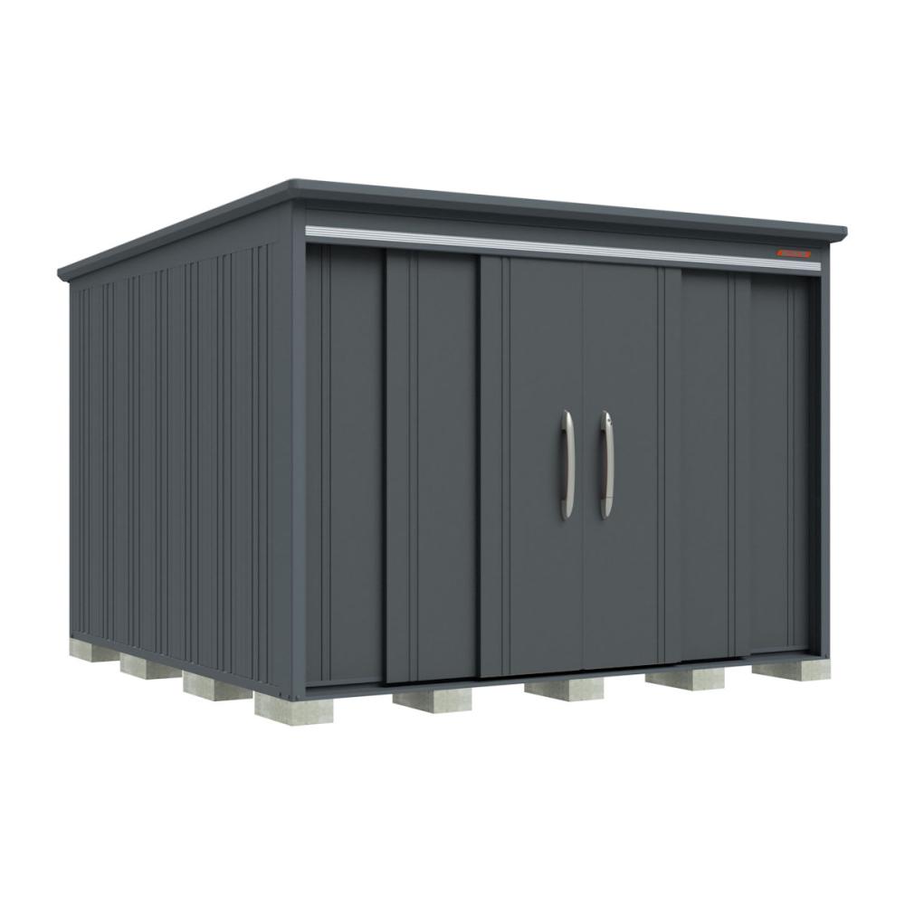 タクボ物置　ＢＥＬＯＳ　間口２９３×奥行３００ｃｍ　背面棚タイプ　豪雪型・結露減少屋根　シルクホワイト　Ｂ－Ｋ２９３０ＳＷ