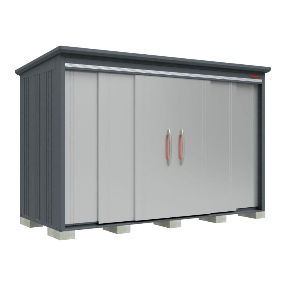 タクボ物置　ＢＥＬＯＳ　間口３３３×奥行１４０ｃｍ　側面棚タイプ　多雪型・標準屋根　シルクホワイト　Ｂ－Ｓ３３１４ＹＳＷ