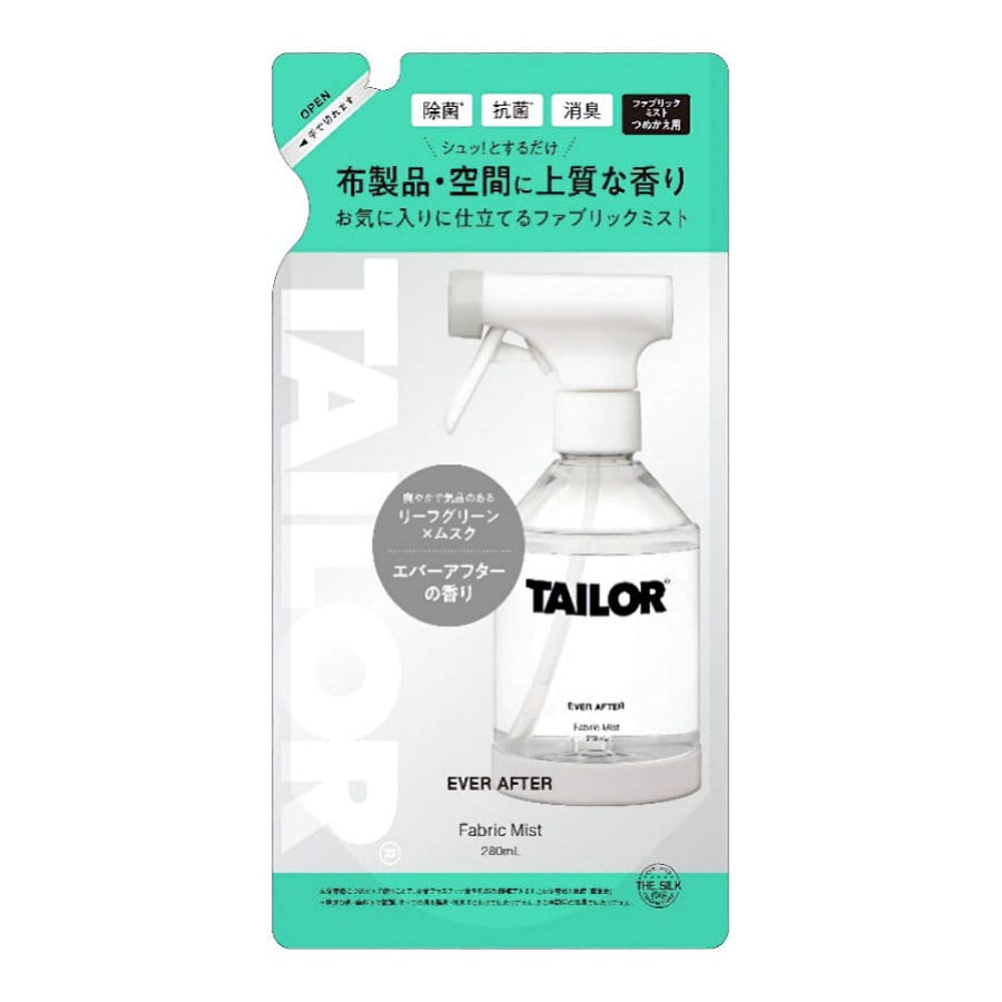 ｂｒｉｄｇｅ　ＴＡＩＬＯＲ　ファブリックミスト　ＥＶＥＲ　ＡＦＴＥＲ　詰め替え用　２８０ｍＬ