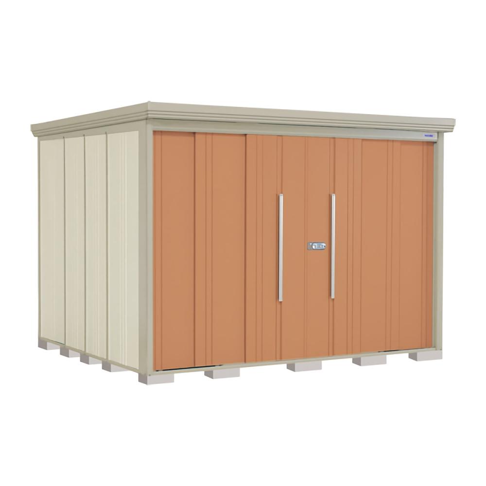 タクボ物置　Ｍｒ．ストックマン　ダンディ　間口２９０×奥行２６２ｃｍ　側面棚タイプ　一般型・結露減少屋根　アイボリーブラック　ＮＤ－Ｚ２９２６ＹＡ