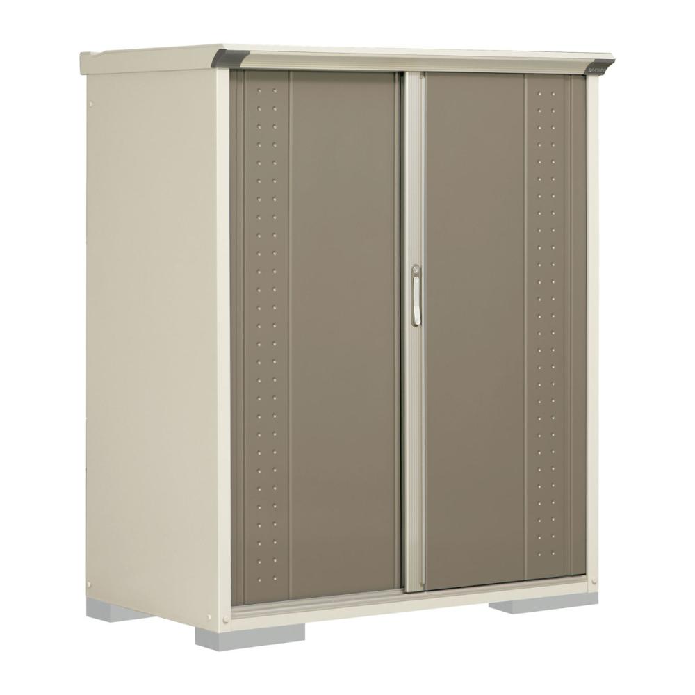 タクボ物置　グランプレステージ ジャンプ　間口１３０×奥行７５×高さ１６０ｃｍ　全面棚タイプ　ルミナスシルバー　ＧＰ－１３７ＢＦＬＳ