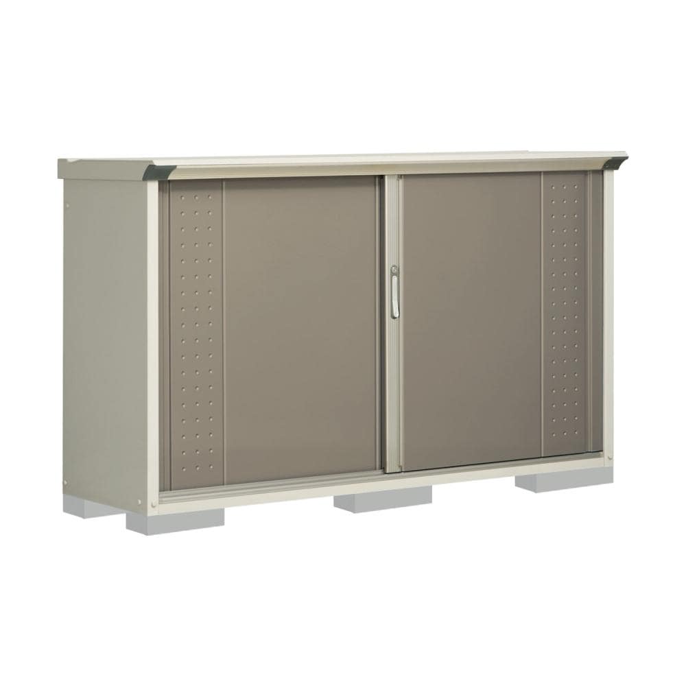 タクボ物置　グランプレステージ ジャンプ　間口１８８×奥行５３×高さ１１０ｃｍ　全面棚タイプ　ナッツカーキ　ＧＰ－１９５ＤＦＫＡ