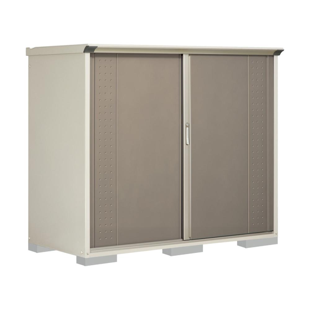 タクボ物置　グランプレステージ ジャンプ　間口１８８×奥行９０×高さ１６０ｃｍ　全面棚タイプ　アイボリーブラック　ＧＰ－１９９ＢＦＹＫ