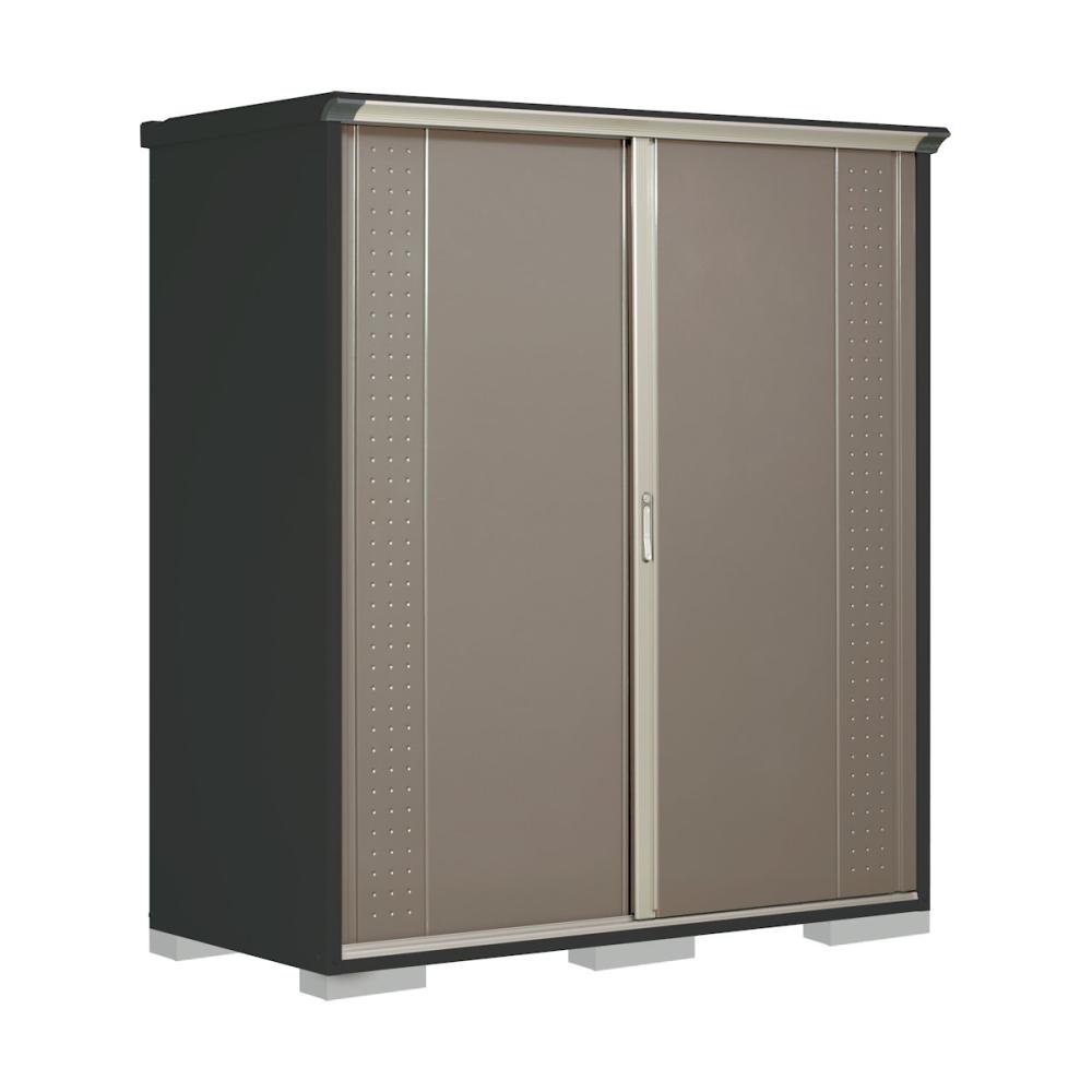 タクボ物置　グランプレステージ ジャンプ　本体アイボリーブラック　間口１８８×奥行９０×高さ２１０ｃｍ　全面棚タイプ　ルミナスシルバー　ＧＰＹ－１９９ＨＦＬＳ