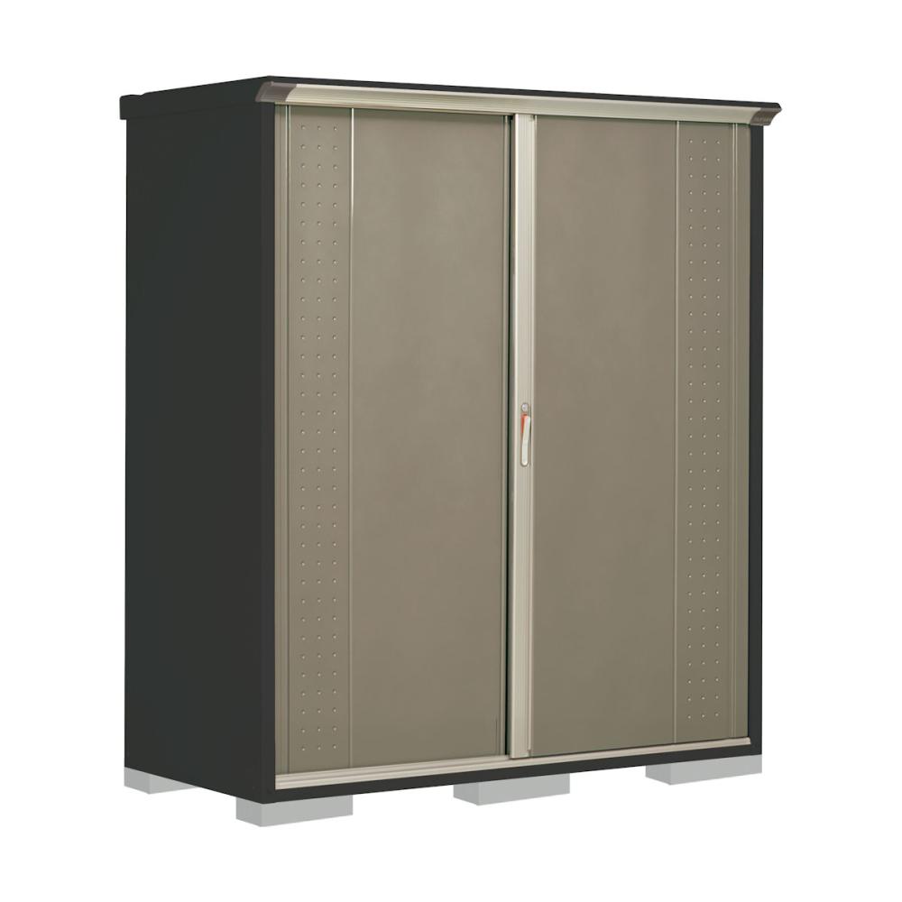 タクボ物置　グランプレステージ ジャンプ　本体アイボリーブラック　間口１７０×奥行７５×高さ１９０ｃｍ　たて置きタイプ　アイボリーブラック　ＧＰＹ－１７７ＡＴＹＫ