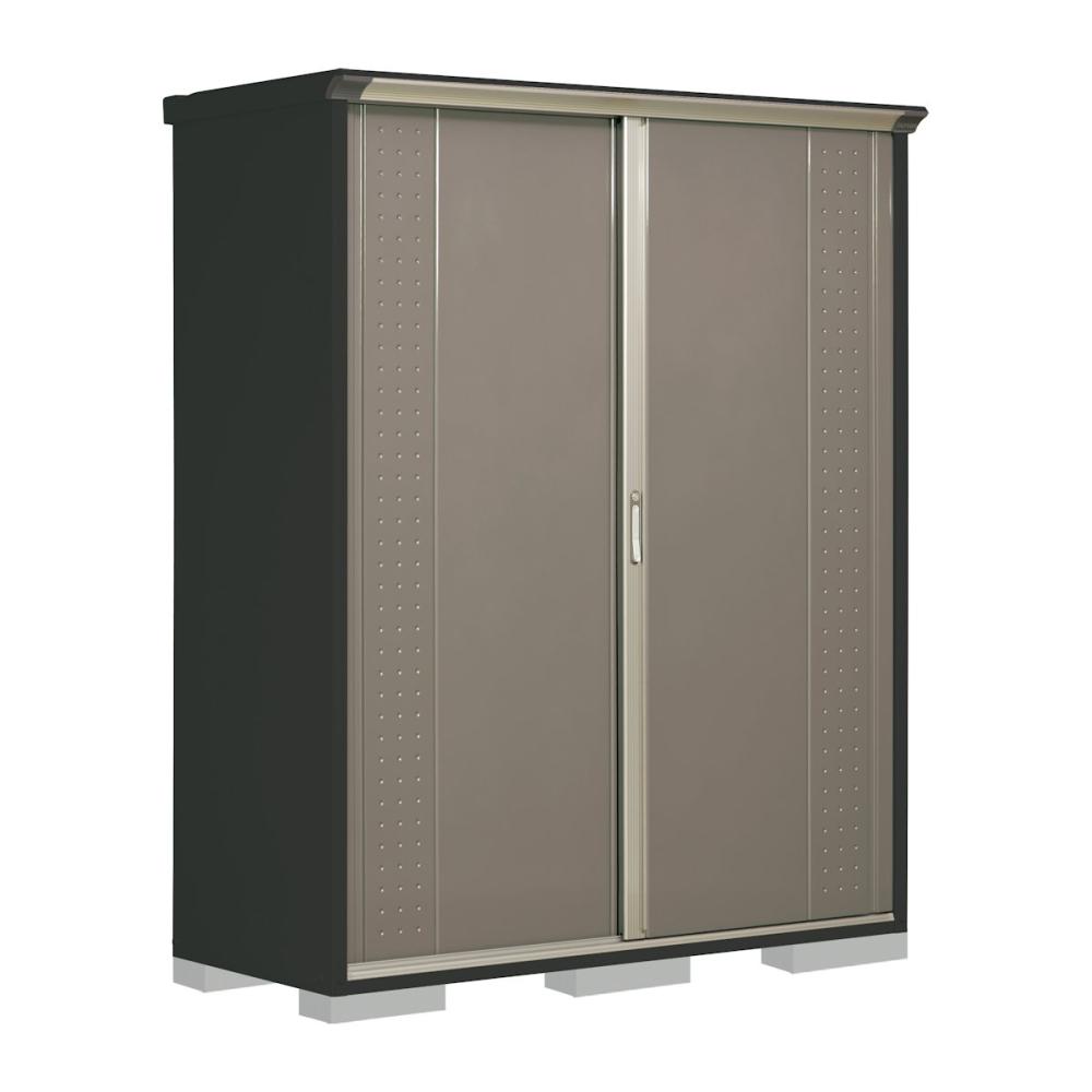 タクボ物置　グランプレステージ ジャンプ　本体アイボリーブラック　間口１７０×奥行７５×高さ２１０ｃｍ　たて置きタイプ　ルミナスシルバー　ＧＰＹ－１７７ＨＴＬＳ