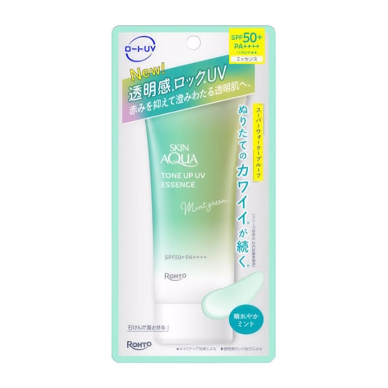 ロート製薬　スキンアクアトーンアップ　ＵＶエッセンス　ミントグリーン　７０ｇ