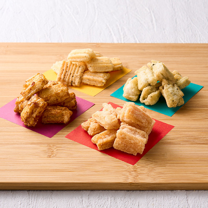 【母の日】MF ＯＫＯＭＥｎｏＫＡＯＲＩ　手揚げ京あられ　８袋