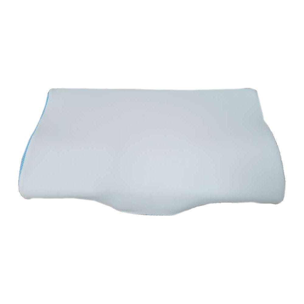 西川　冷感ゲル枕　ブルー　幅５０×奥行３０×厚さ１０ｃｍ