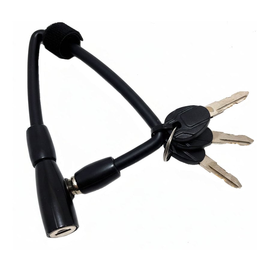 バッテリーロック　デルタ　キー式　ブラック　７３７７８