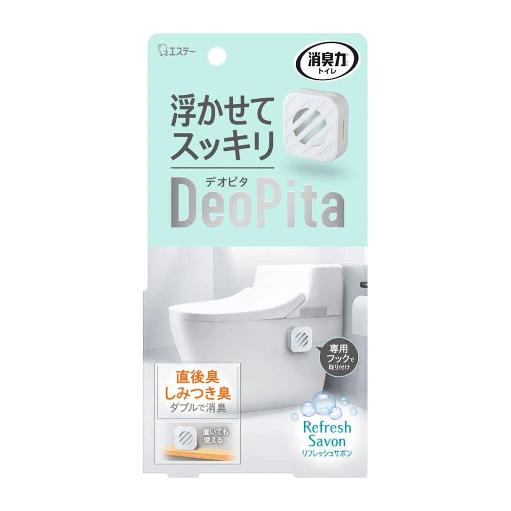 エステー　消臭力　トイレ用　ＤｅｏＰｉｔａ　リフレッシュサボン　本体