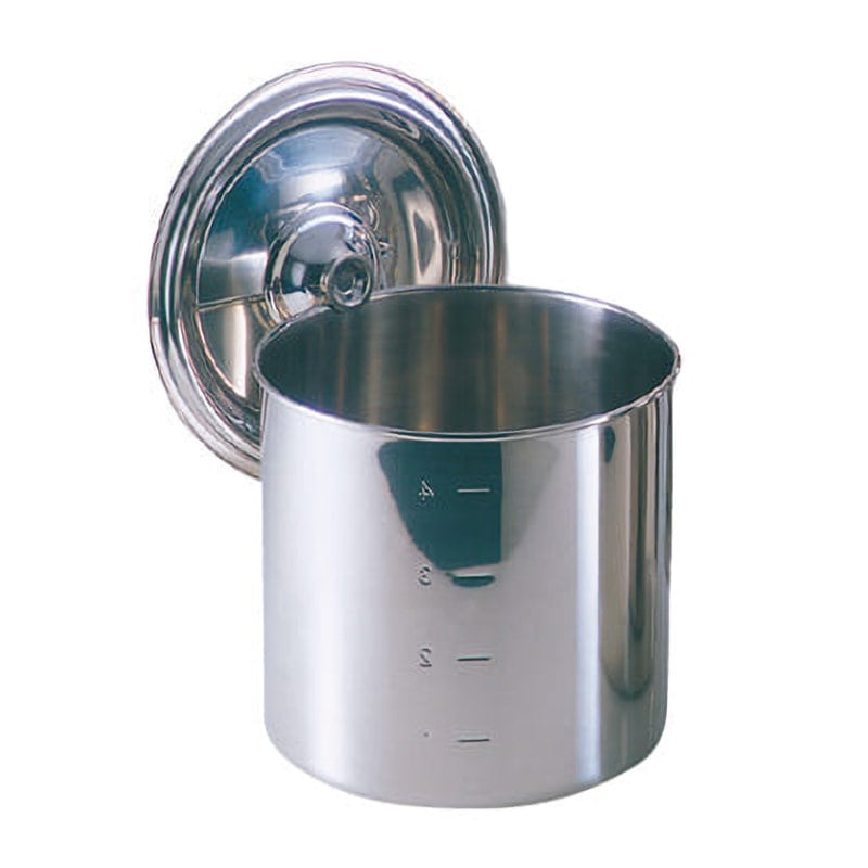 江部松商事　ＥＢＭ　１８－８　キッチンポット／寸胴鍋（目盛付）　１２ｃｍ　手無