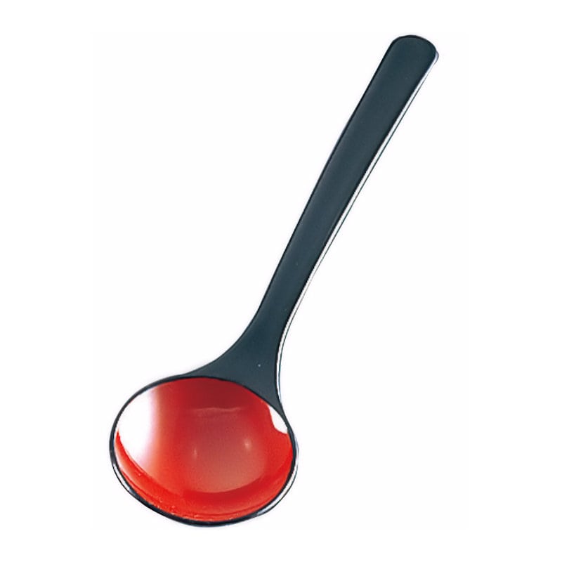 ＡＢＳ　和風塗り　お玉　黒内朱