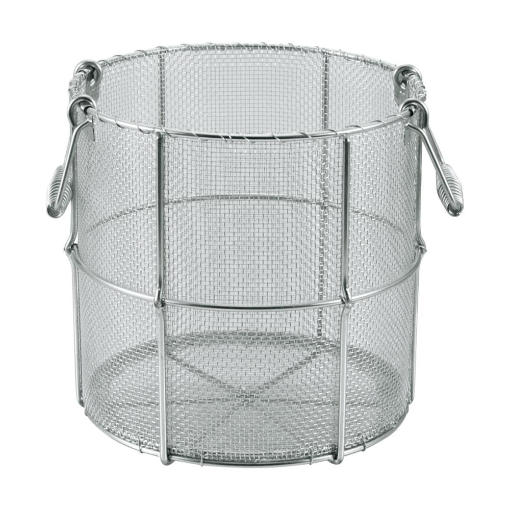 江部松商事　ＥＢＭ　１８－８ステンレス　寸胴型スープ取ザル　４２ｃｍ　１１５０４