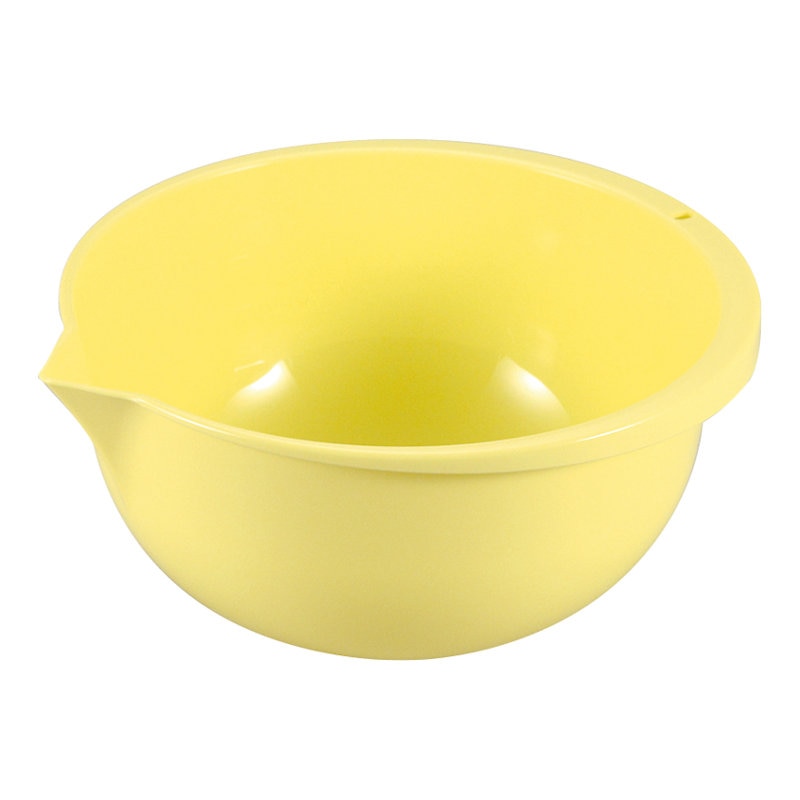 エンテック　ＰＰ抗菌　片口ボール　中　イエロー　ＭＳ－１０５