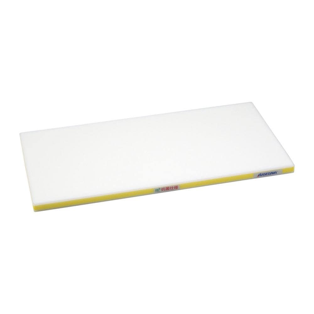 抗菌かるがるまな板　ＳＤＫ　白／黄４１０×２３０×２