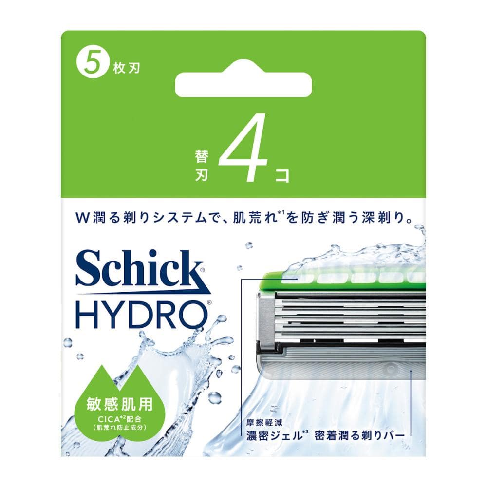 シック　ハイドロ　敏感肌用　替刃　４個入り