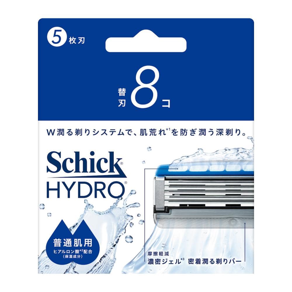 シック　ハイドロ　普通肌用　替刃　８個入り