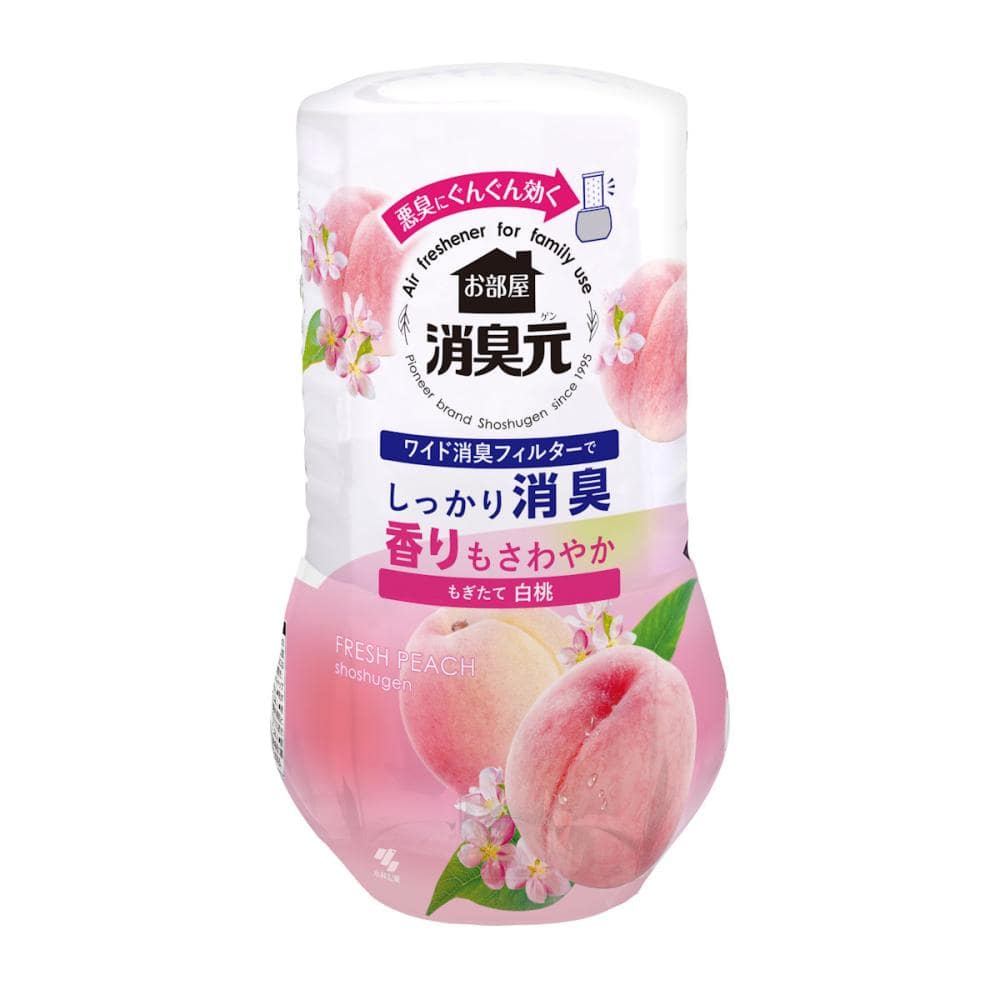 小林製薬　お部屋の消臭元　もぎたて白桃の香り　４００ｍＬ