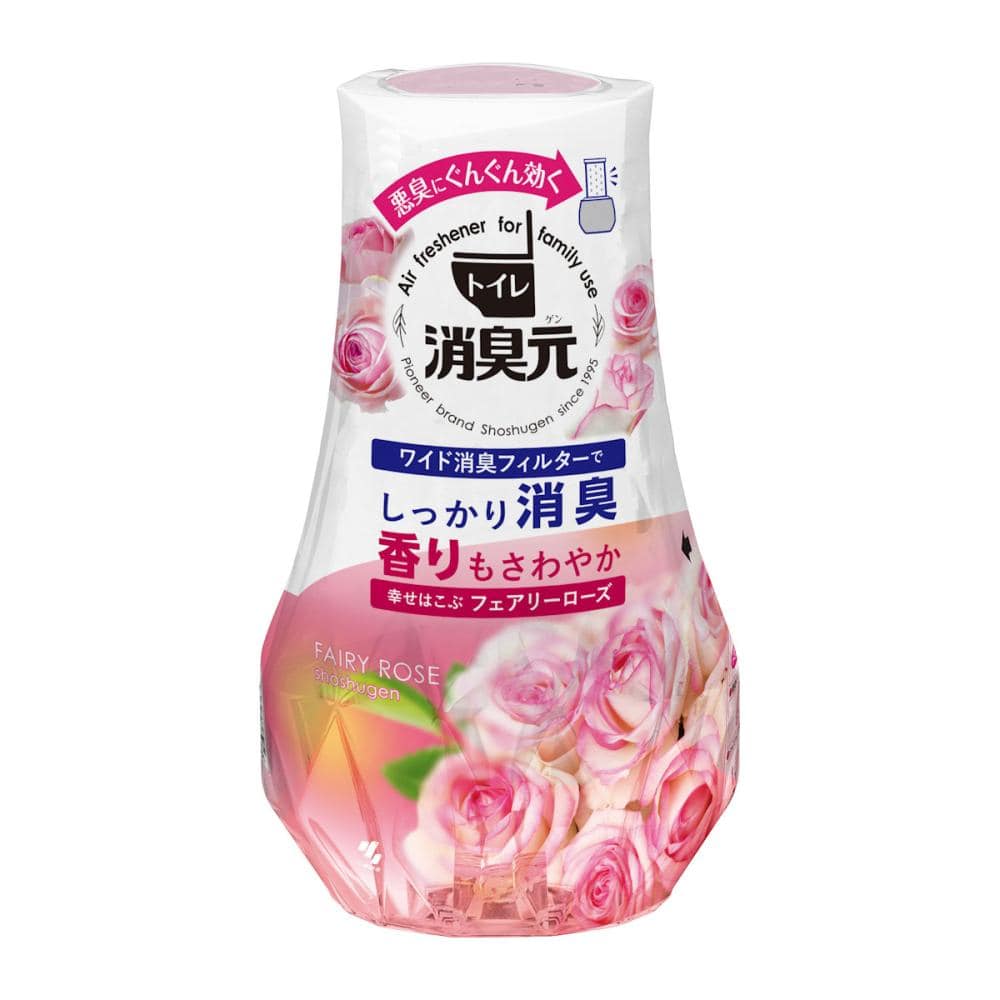 小林製薬　トイレの消臭元　幸せ運ぶフェアリーローズの香り　４００ｍＬ