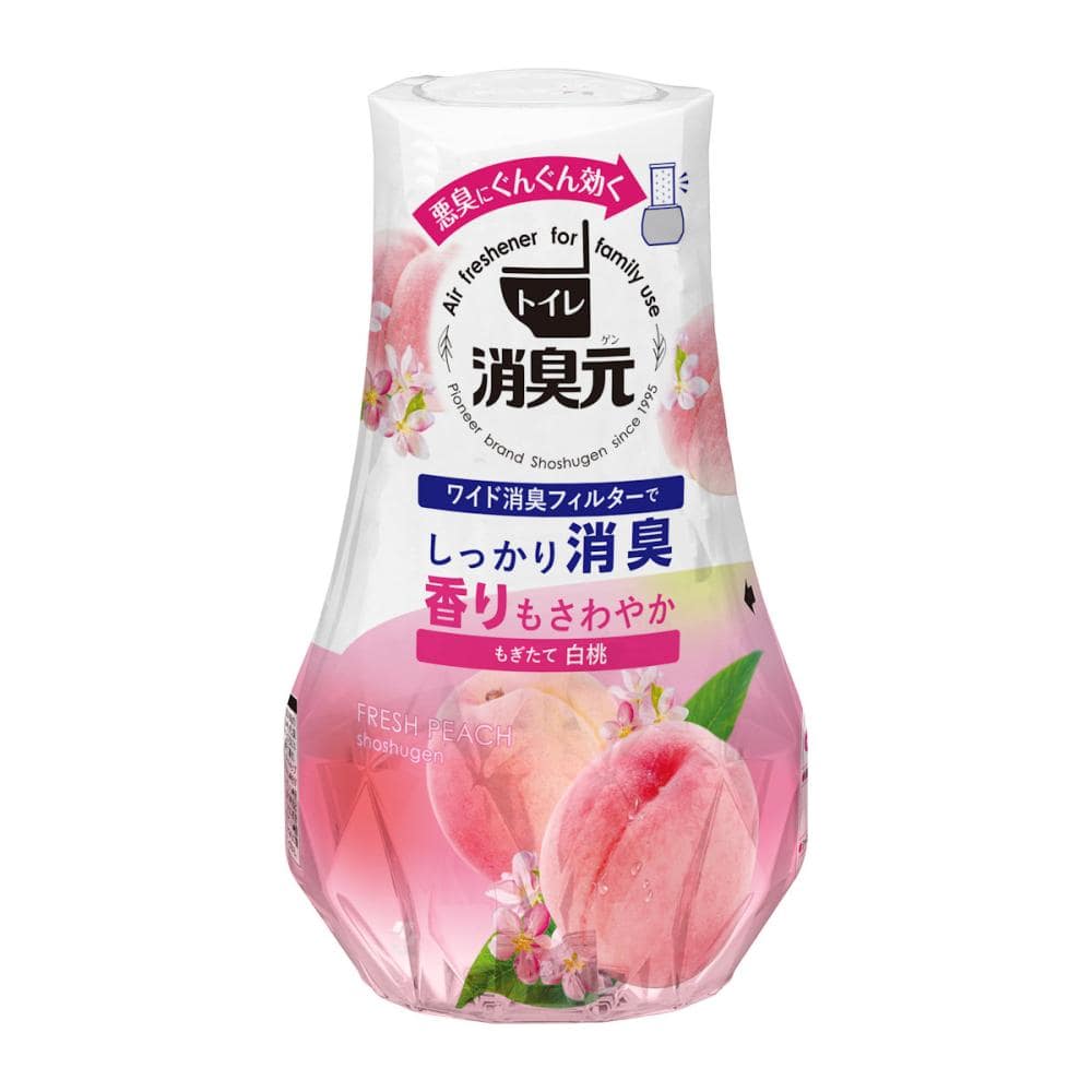 小林製薬　トイレの消臭元　もぎたて白桃の香り　４００ｍＬ