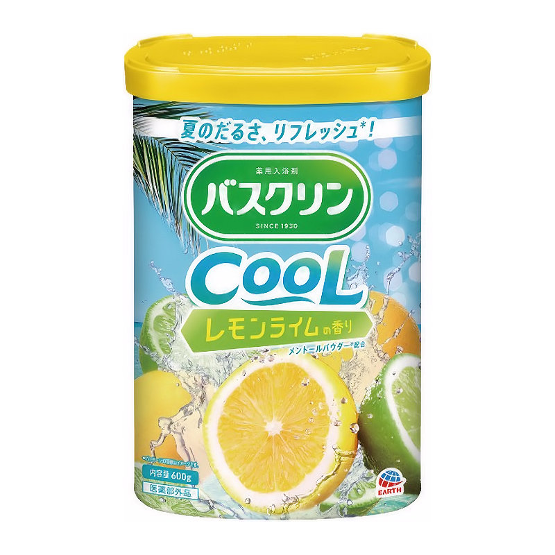 アース製薬　バスクリンクール　レモンライムの香り　６００ｇ