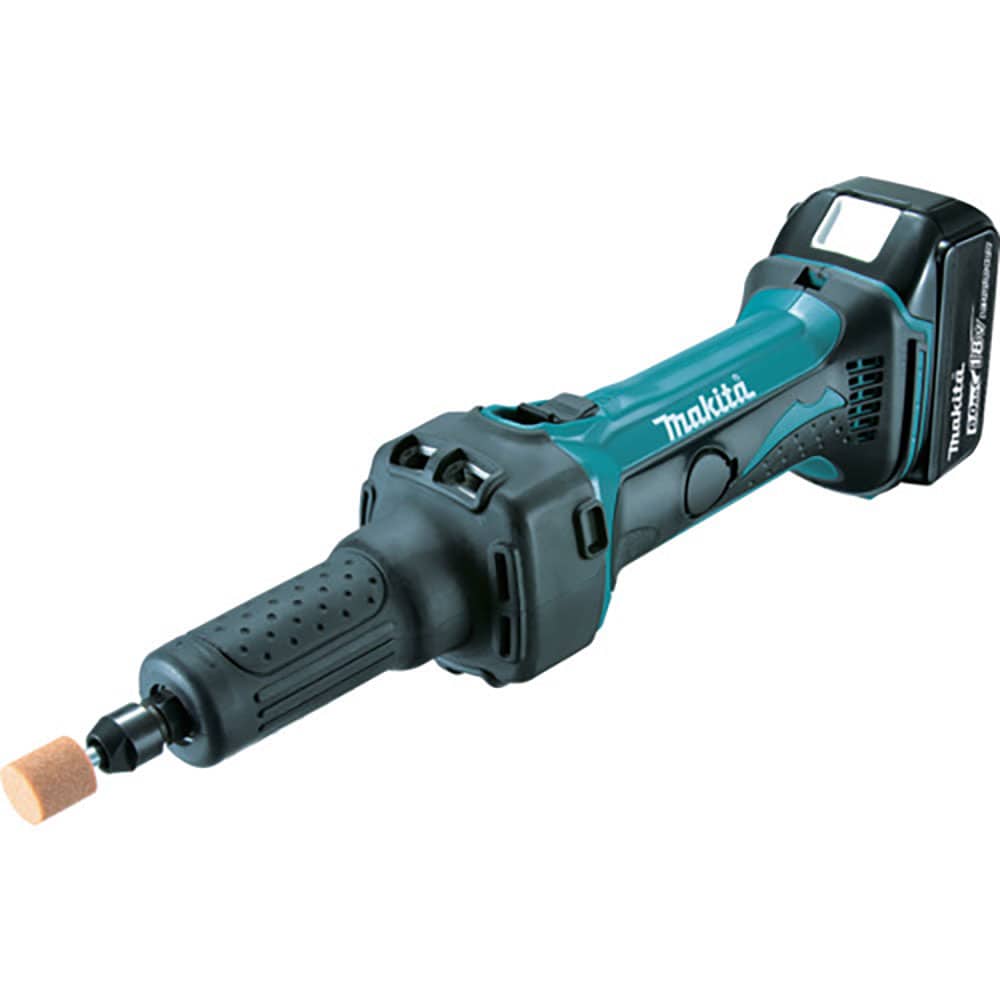 マキタ　充電式ハンドグラインダ　軸径６．８ｍｍ　１８Ｖ　６．０Ａｈ　（バッテリ・充電器・ケース付）＿