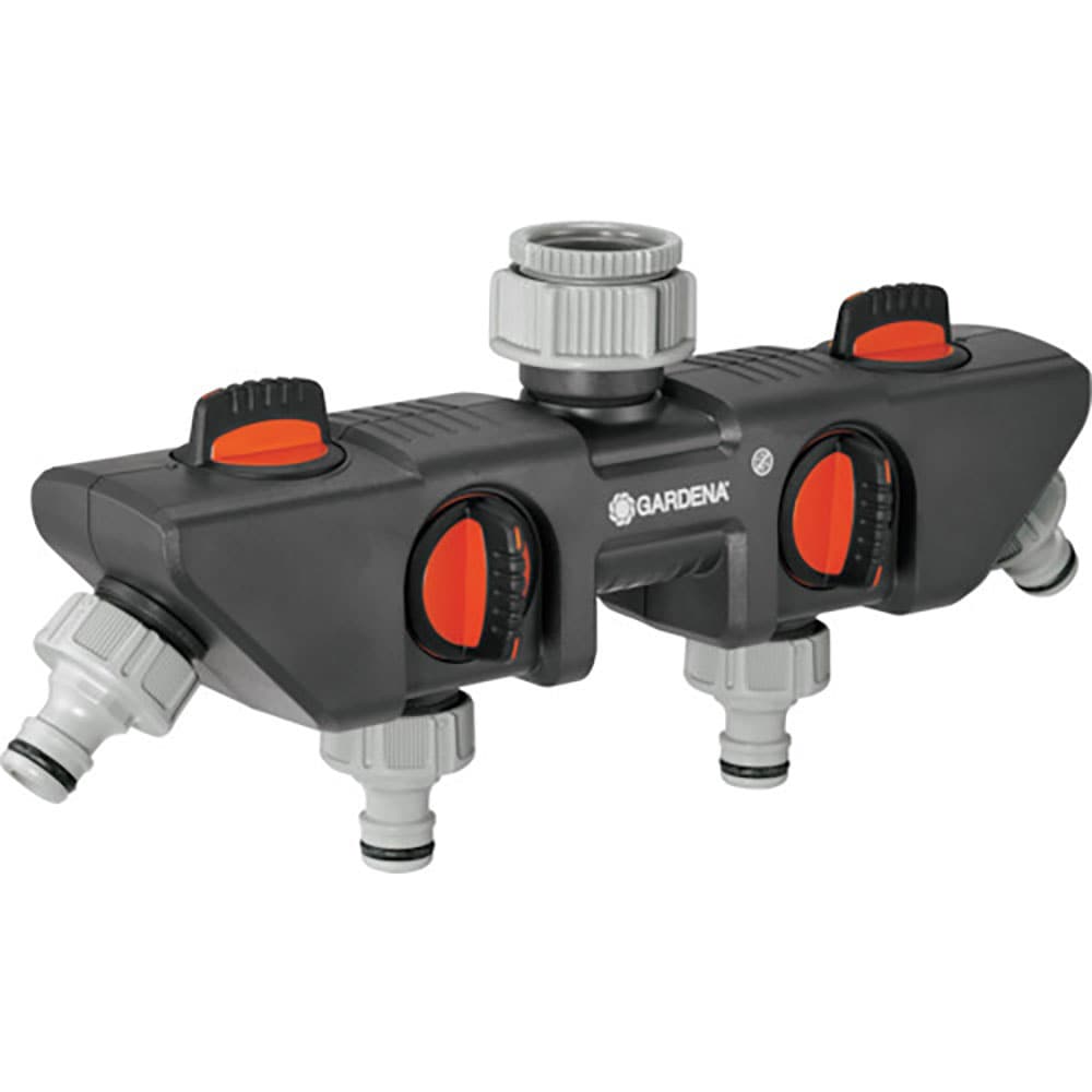 ガルデナ　４分岐蛇口コネクター　２６．５　ｍｍ　（Ｇ３／４）　／　３３．３　ｍｍ　（Ｇ１）　　０８＿