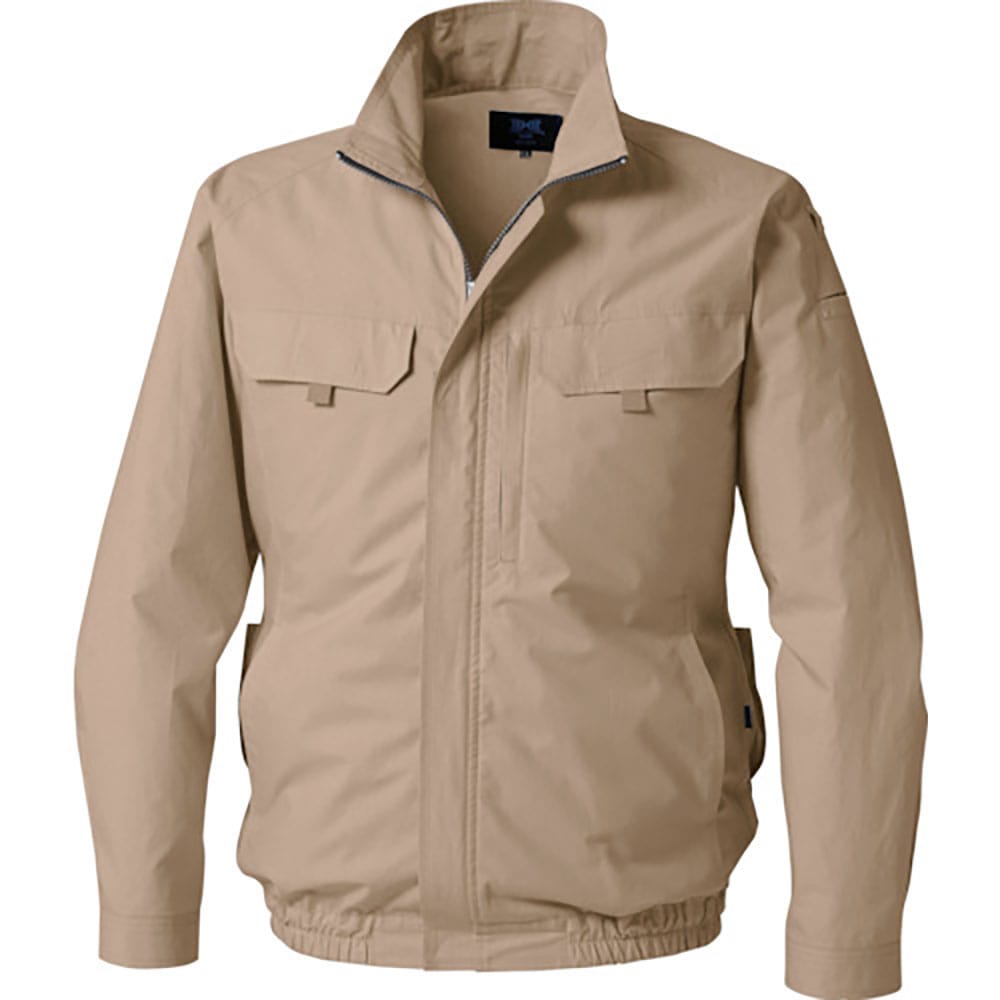 空調服　空調服［［Ｒ下］］　長袖ブルゾン　ベージュ　５Ｌ　ＫＵ９２２３０Ｂ２０Ｓ７＿