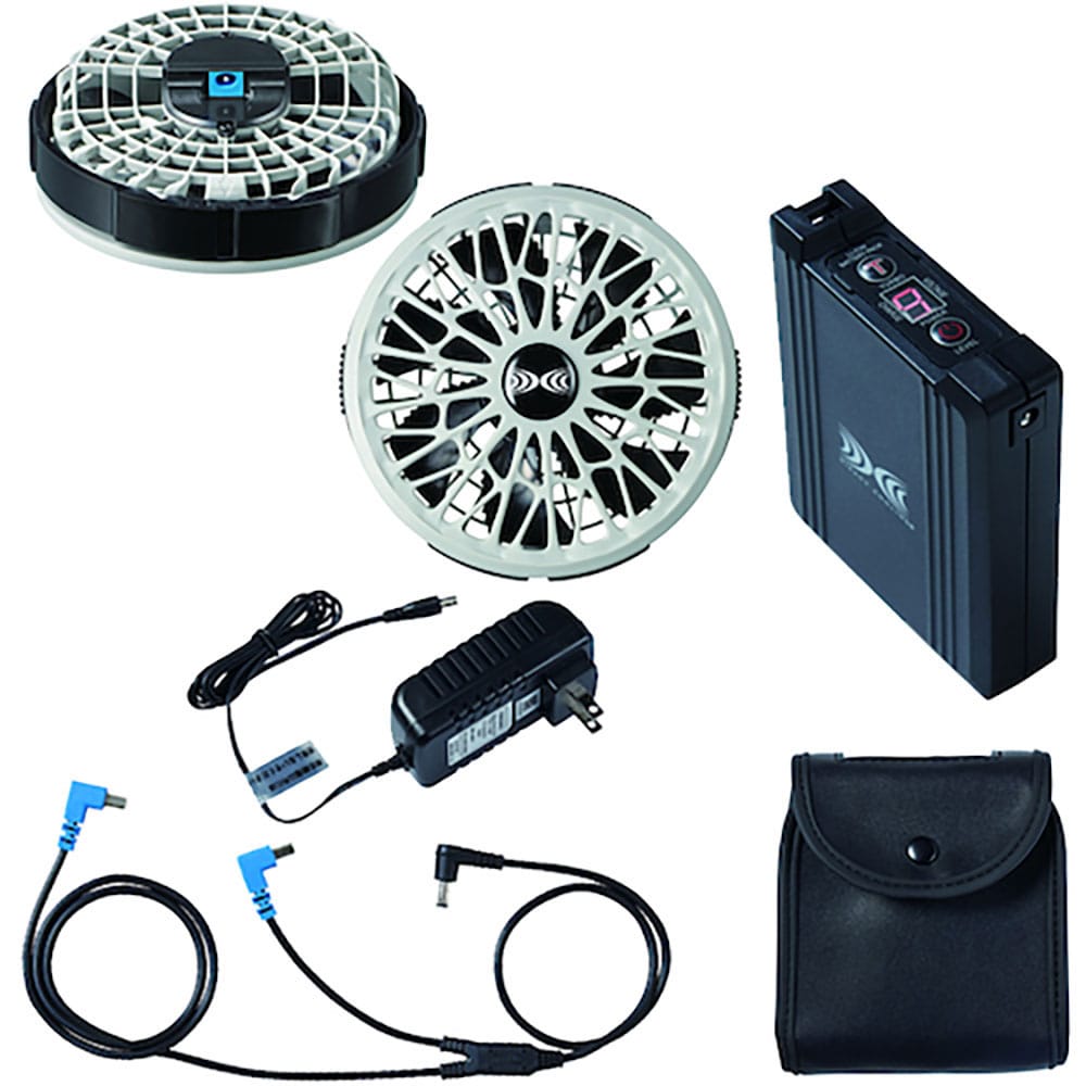 空調服　空調服［［Ｒ上］］　スターターキット　グレー　ＳＫ２３０２１Ｋ５０＿