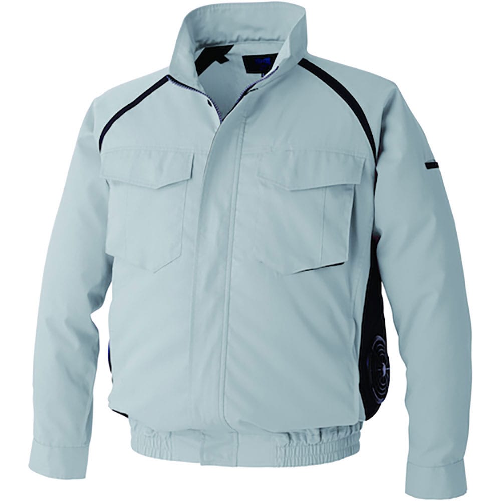空調服　空調服［［Ｒ下］］　長袖ブルゾン　ウエアのみ　シルバー　Ｍ　ＫＵ９２４００Ｋ３０Ｓ２＿