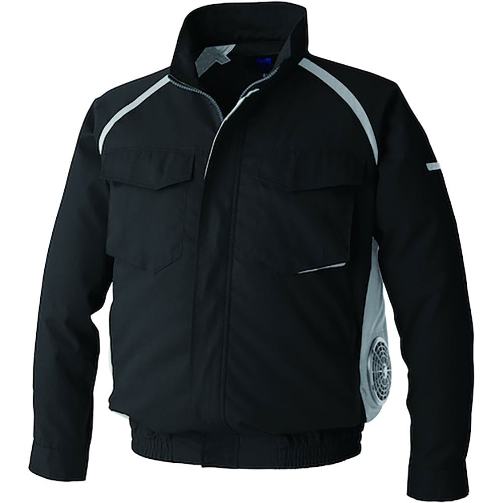 空調服　空調服［［Ｒ下］］　長袖ブルゾン　ウエアのみ　クールブラック　Ｍ　ＫＵ９２４００Ｋ９０Ｓ２＿