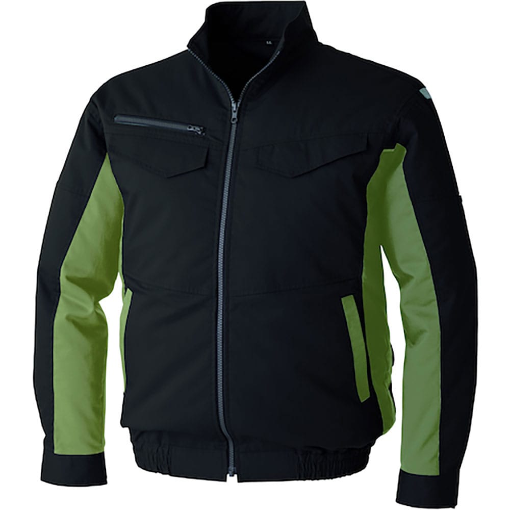 空調服　空調服［［Ｒ下］］　長袖ブルゾン　ウエアのみ　クールブラック　Ｌ　ＫＵ９２４０１Ｋ９０Ｓ３＿