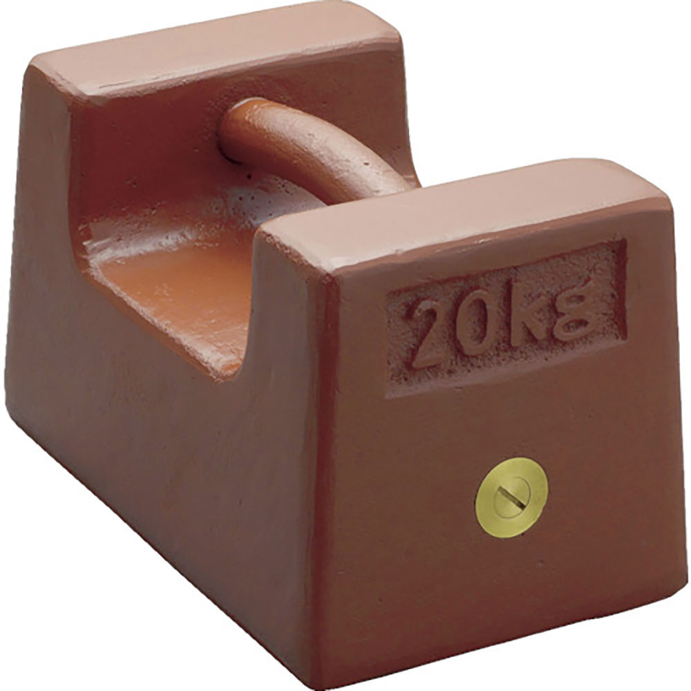 ＶＩＢＲＡ　Ｍ２ＲＦ－２０Ｋ：鋳鉄製枕型分銅　２０ｋｇ　Ｍ２級　Ｍ２ＲＦ－２０Ｋ＿