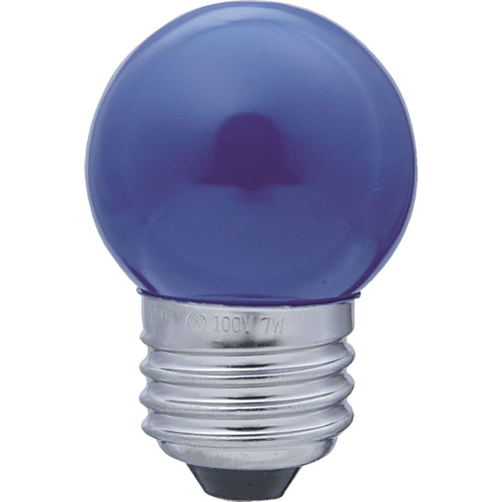 ＥＬＰＡ　寸丸球　Ｅ２６　７Ｗ　青　Ｇ－１３Ｈ（ＢＬ）＿