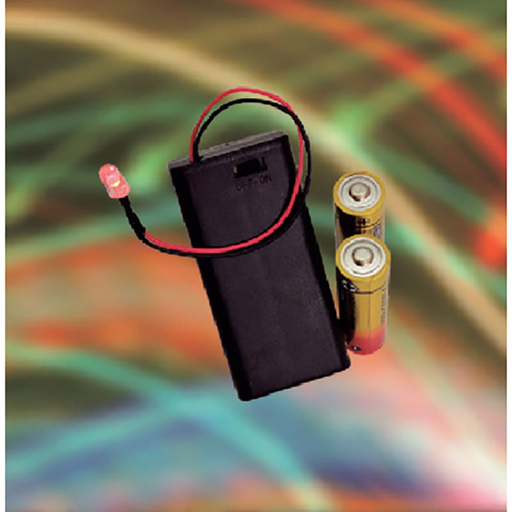 ＥＬＰＡ　ＳＷ付カバー付電池ボックス３Ｘ２ＬＥＤ　ＵＭ－ＳＣ３２ＮＨＬＥＤ＿